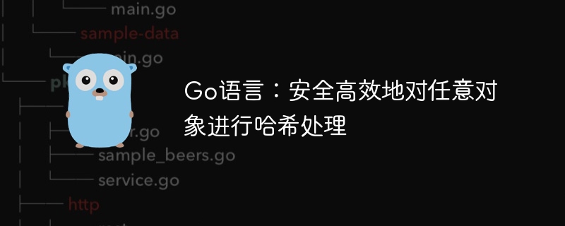 Go语言：安全高效地对任意对象进行哈希处理
