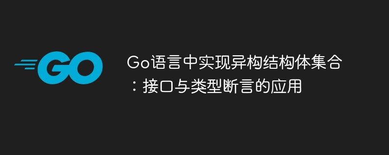 Go语言中实现异构结构体集合：接口与类型断言的应用
