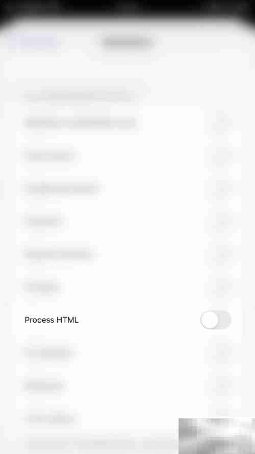 关闭Drafts HTML处理方法