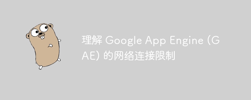 理解 Google App Engine (GAE) 的网络连接限制
