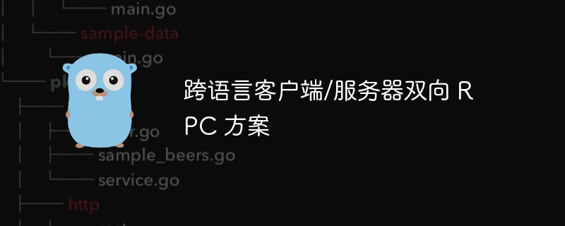跨语言客户端/服务器双向 RPC 方案