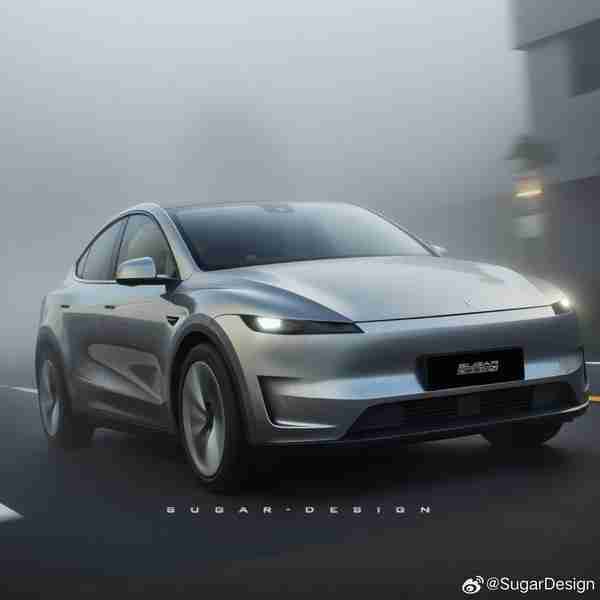 廉价版特斯拉Model Y外观设计提前看 有望15万起售？