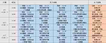 2025乒超联赛赛程表是什么