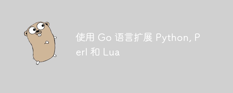 Go语言扩展PythonPerlLua实现方法