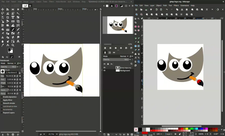 开源图像编辑器 GIMP 3.1.4 发布