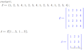 Maple中如何计算数列求和