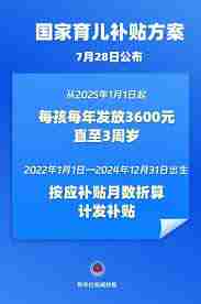 家里有多个孩子能领育儿补贴吗