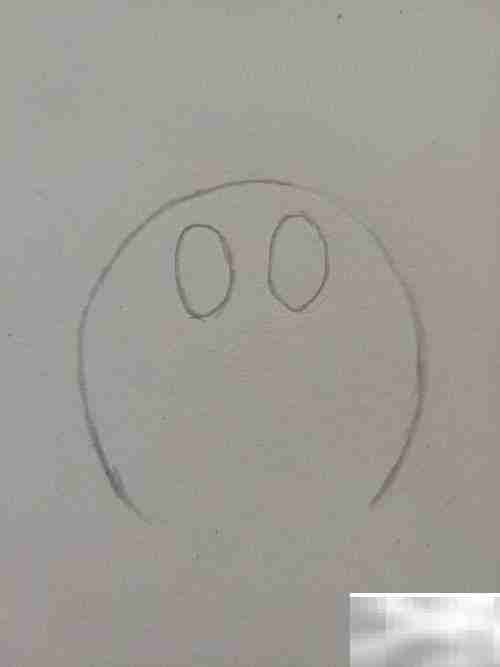 机器猫头像简笔画教程