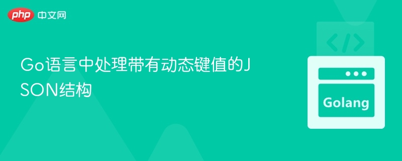 Go语言中处理带有动态键值的JSON结构
