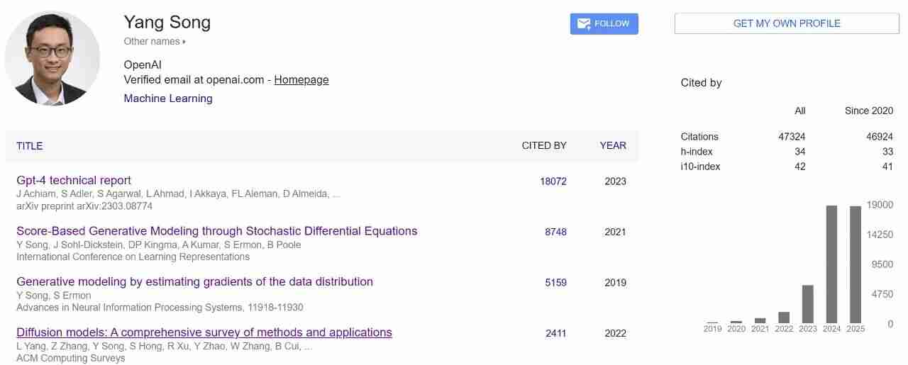 Meta 挖走 OpenAI 核心人物宋飏，任超级智能实验室研究负责人