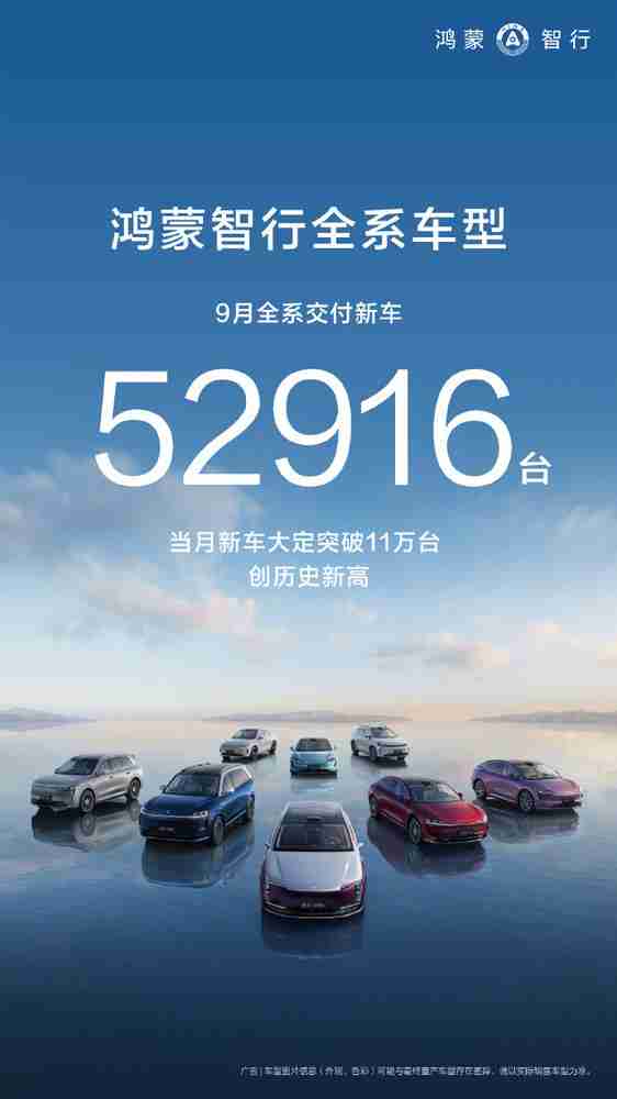 销售火爆！鸿蒙智行国庆前七天累计大定突破41300台