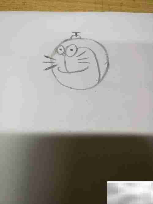 简笔画机器猫教程