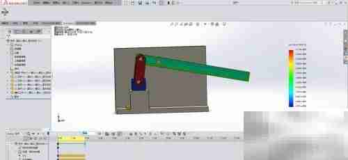 SolidWorks仿真部件变形分析