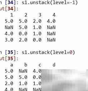 Series层次索引解析