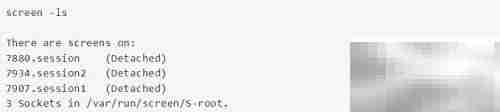 screen命令使用指南
