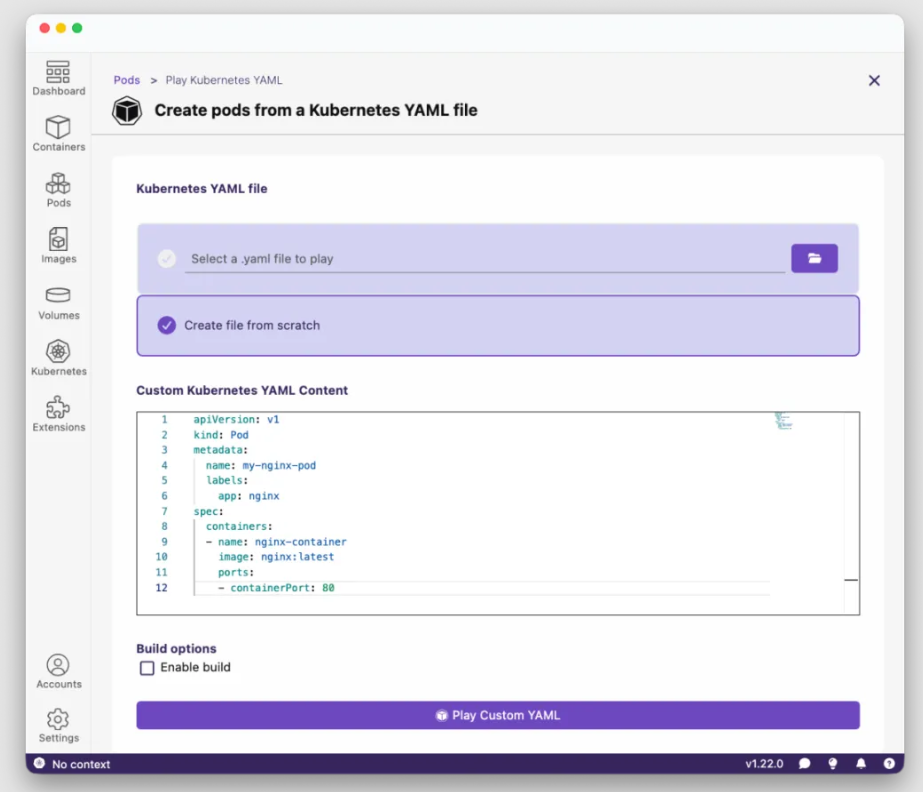 Podman Desktop 1.22 版本发布