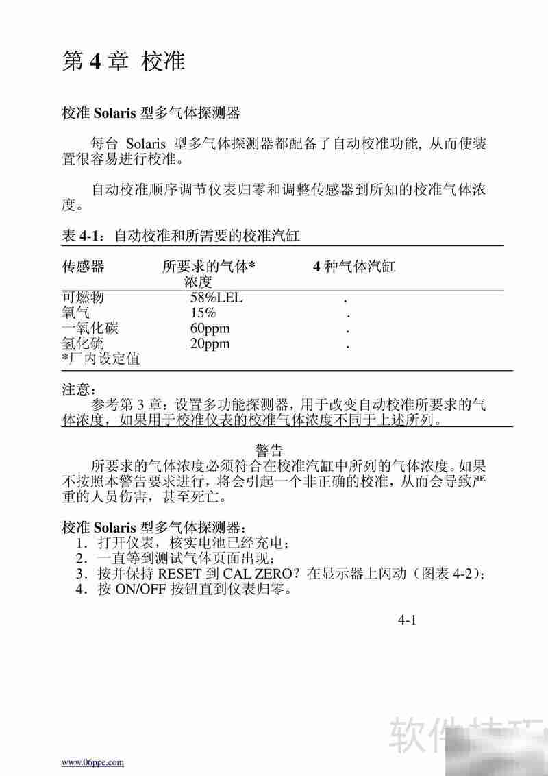 MSA Solaris多功能气体探测器操作指南