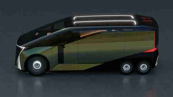 六轮超豪华面包车首发！雷克萨斯三款LS概念车亮相东京车展