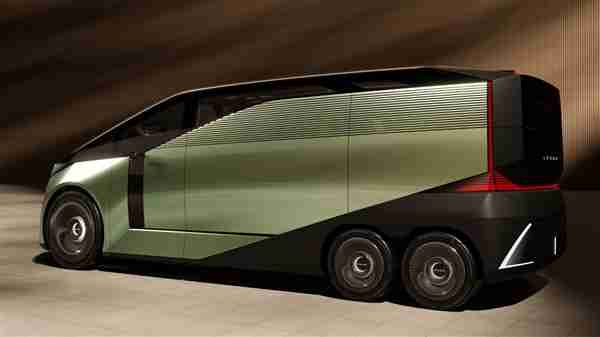 六轮超豪华面包车首发！雷克萨斯三款LS概念车亮相东京车展