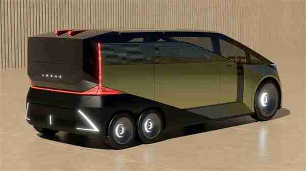 六轮超豪华面包车首发！雷克萨斯三款LS概念车亮相东京车展