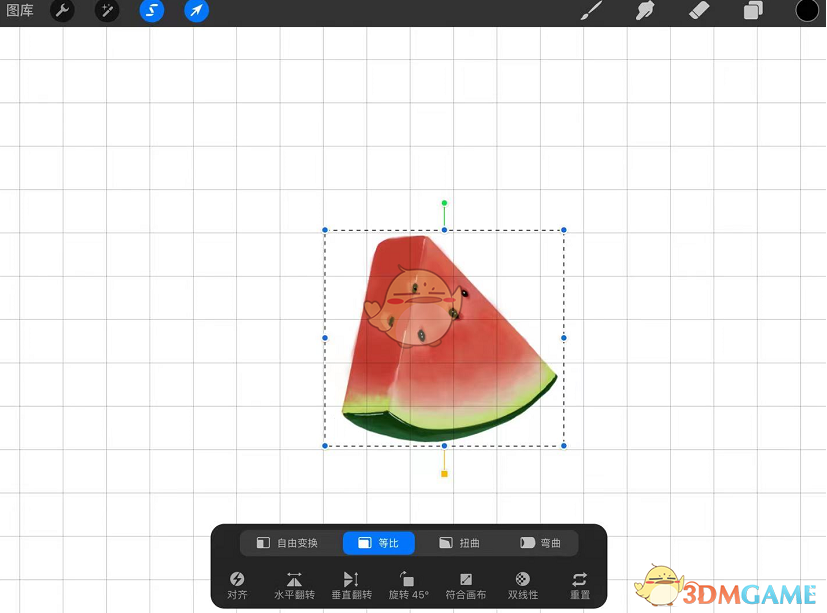 《procreate》局部缩放教程