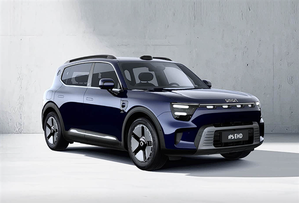 尺寸超奔驰GLB！smart精灵#5 EHD上市：使用吉利雷神混动