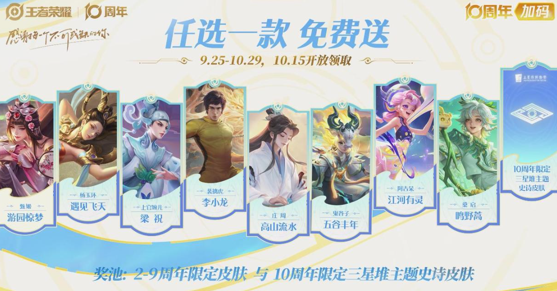 《王者荣耀》十周年时间介绍