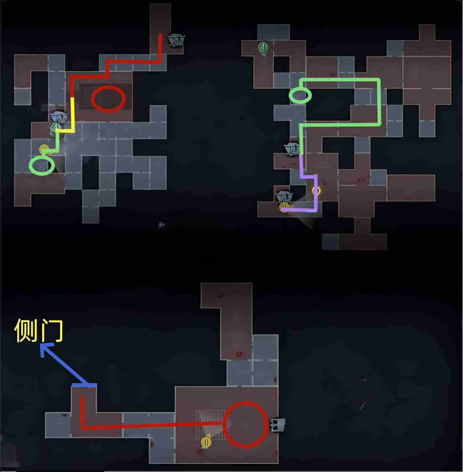 超自然行动组精绝古城困难┗型全地图小抄