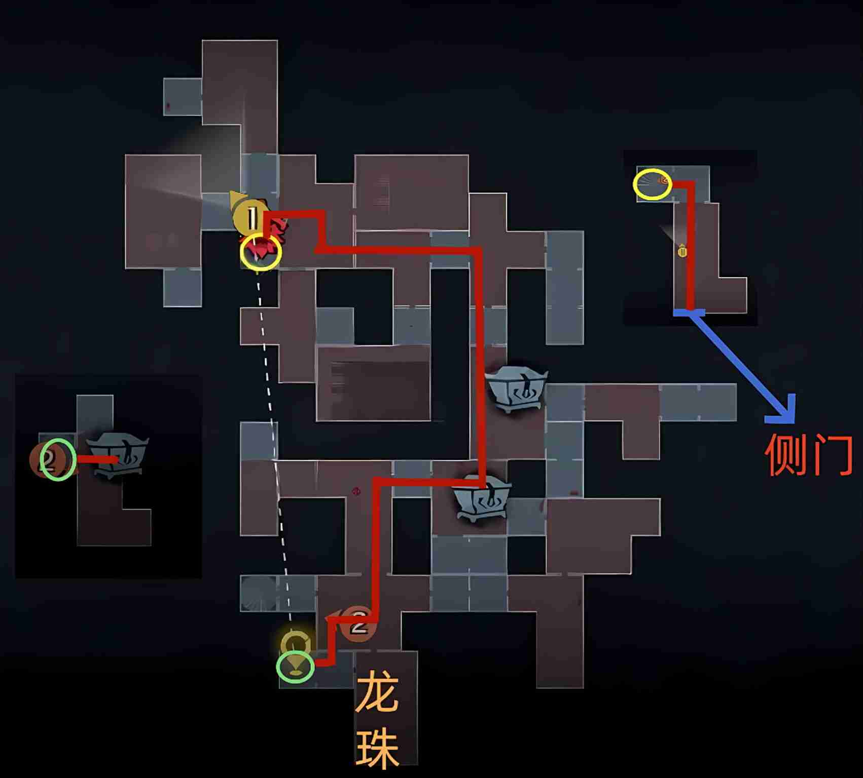 超自然行动组精绝古城困难┗型全地图小抄