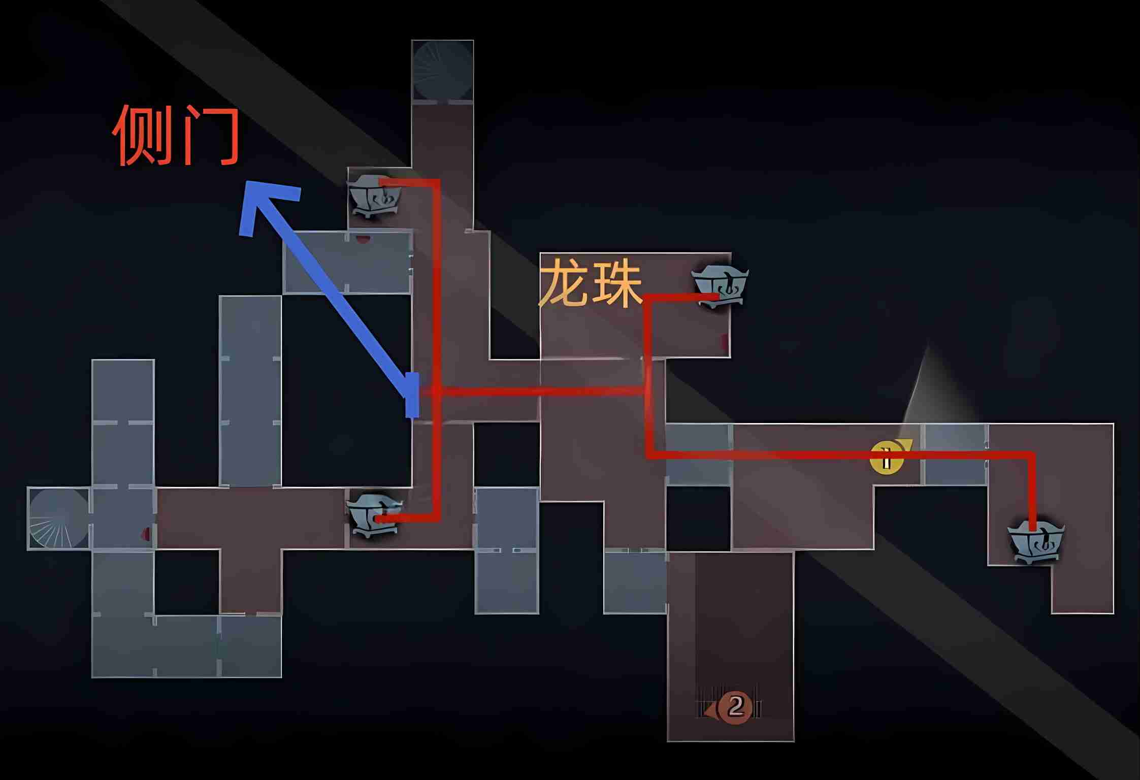 超自然行动组精绝古城困难┗型全地图小抄