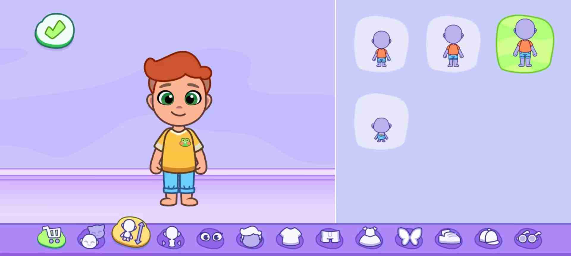 《汤姆猫小镇》角色创建系统解析