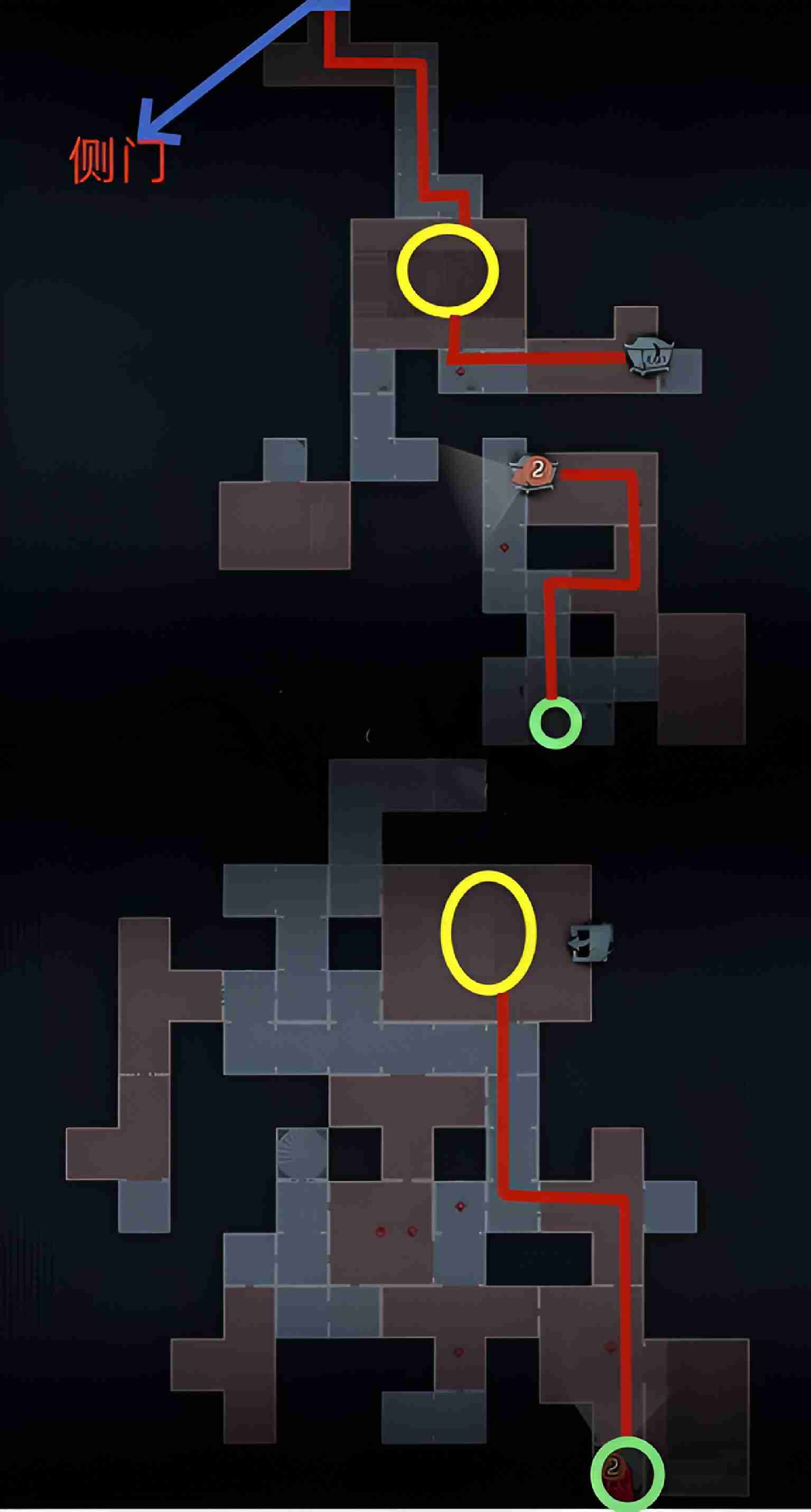 超自然行动组精绝古城困难┻型地图小抄