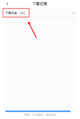 《vivo浏览器》下载记录查看方法