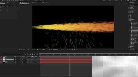 AfterEffects线条分散技巧