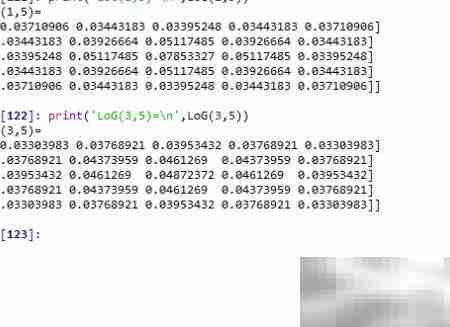 LoG算子构造原理