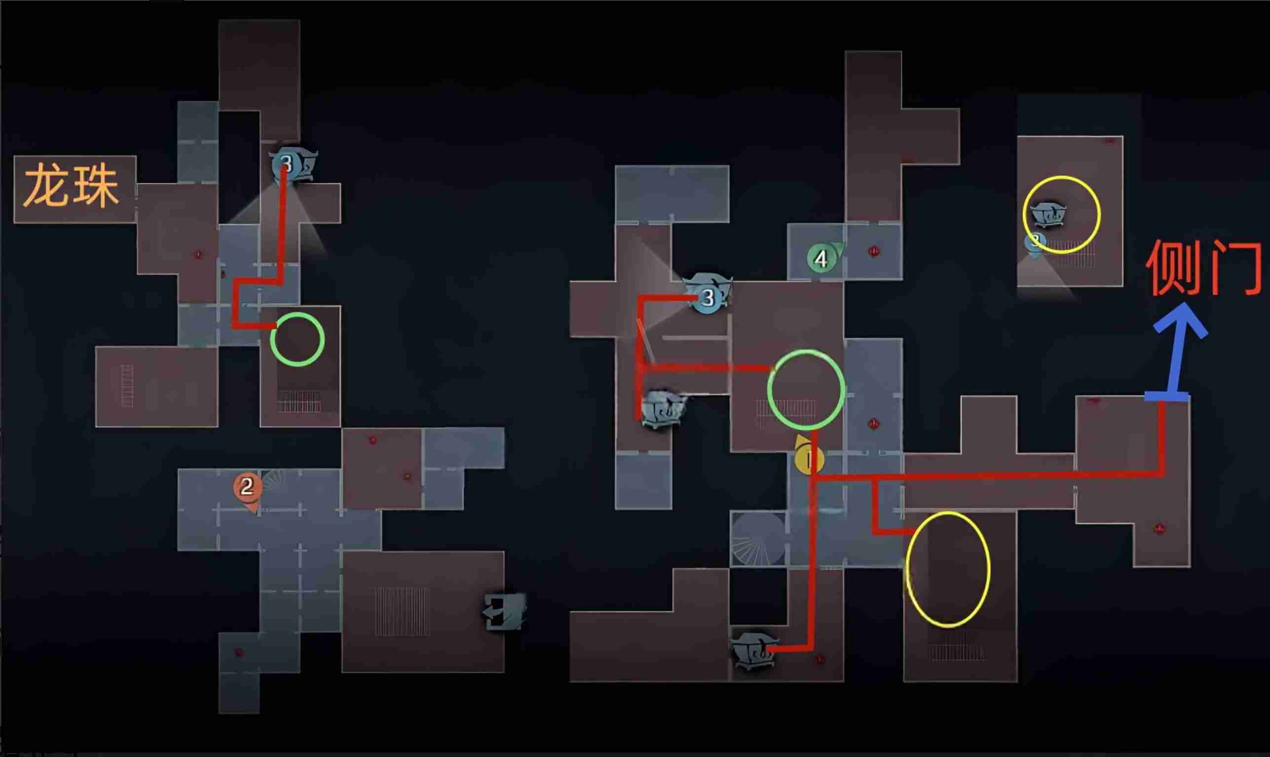 超自然行动组精绝古城困难┓型全地图小抄