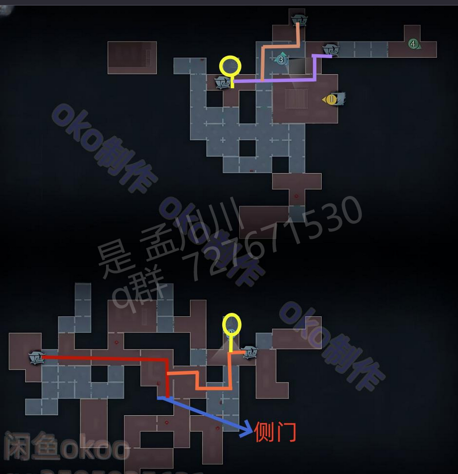 超自然行动组精绝古城困难┓型全地图小抄