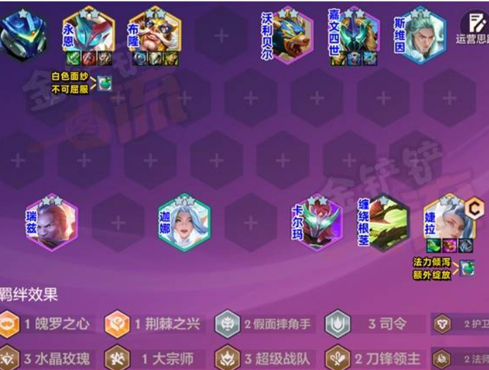 金铲铲之战S15婕拉九五阵容推荐