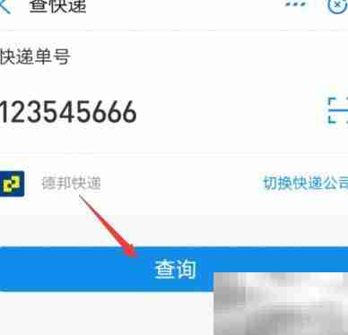 德邦快递物流查询