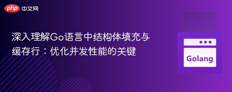 深入理解Go语言中结构体填充与缓存行:优化并发性能的关键