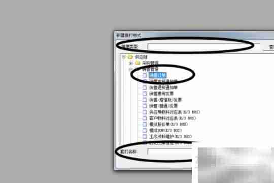 金蝶商贸版单据打印设置