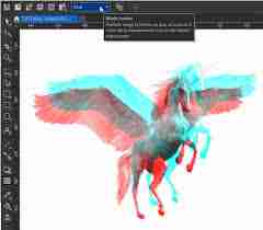 CDR图像怎样做特效