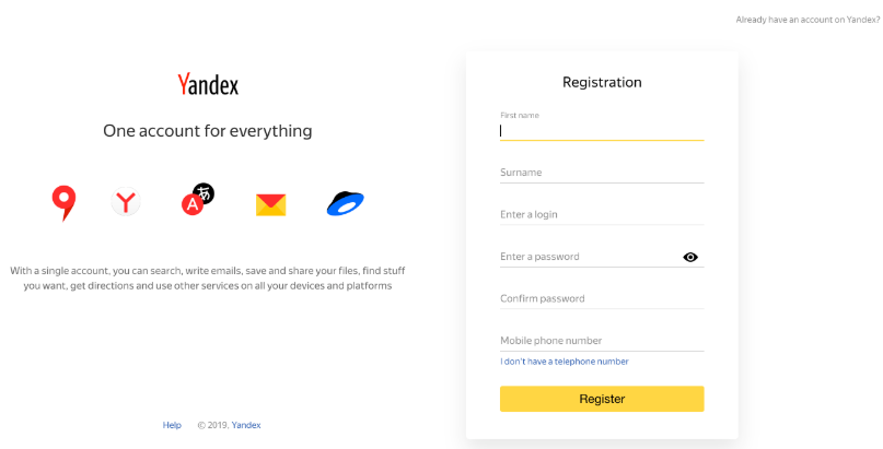 Yandex网页版免登录入口 Yandex搜索主页快速访问指南