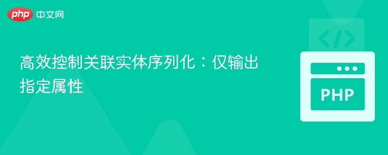 高效控制关联实体序列化:仅输出指定属性