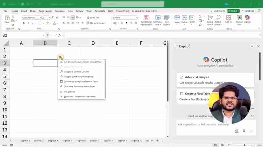 Excel Copilot完全指南:利用AI提升数据分析效率