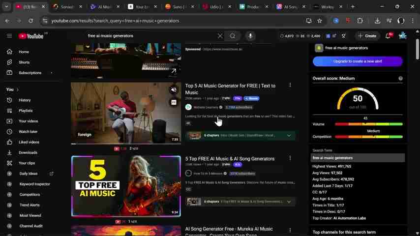 AI音乐生成器终极指南:免费、付费及使用技巧