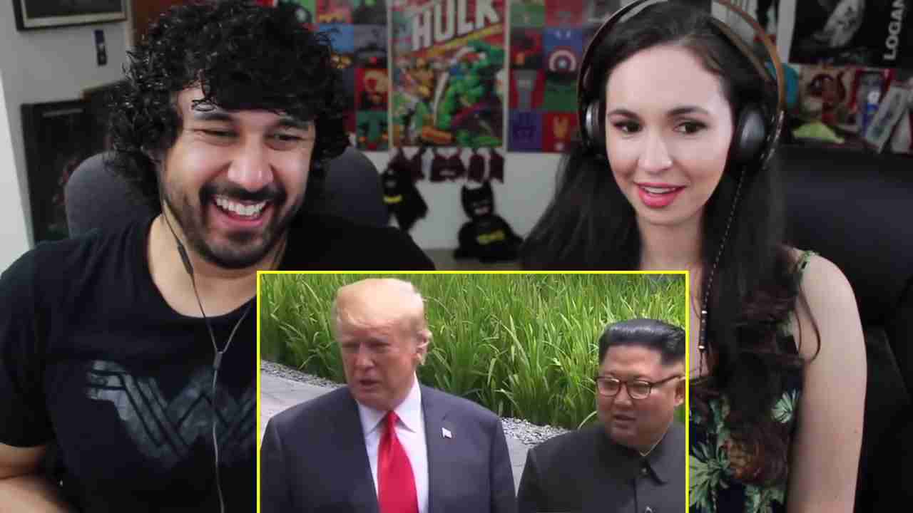 政治幽默的魅力:特朗普与金正恩峰会恶搞配音