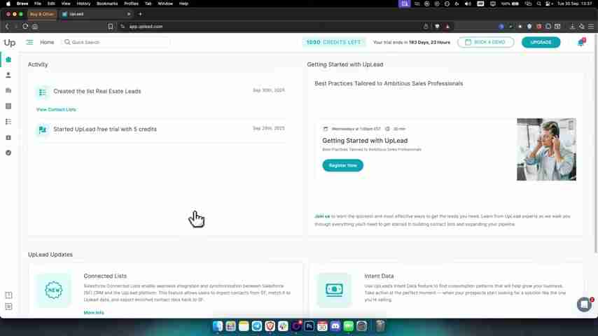 利用AI在五分钟内高效生成潜在客户：UpLead深度教程