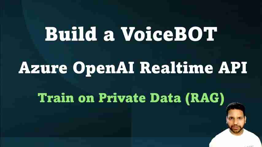 利用Azure OpenAI构建私有数据实时语音助手