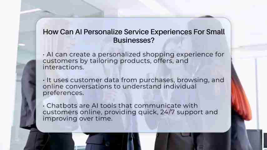 AI赋能小企业：个性化服务体验提升竞争力的秘诀